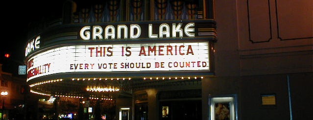 Grand Lake Theater is one of Recreation/ outings.