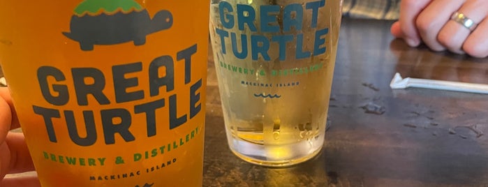 Great Turtle Brewery & Distillery is one of Michigan.