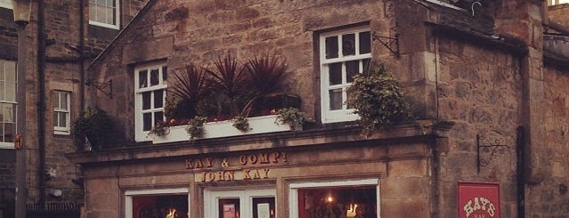 Kay's Bar is one of Edinburgh.