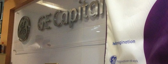 GE Capital is one of Check in.