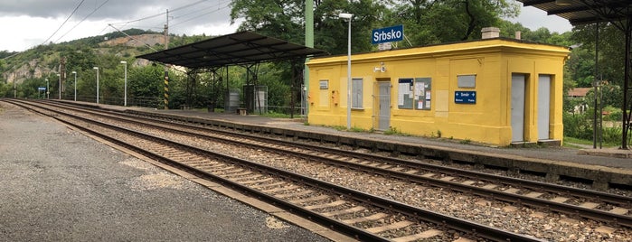 Železniční zastávka Srbsko is one of Orte, die Jan gefallen.