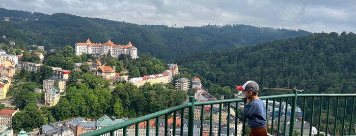 Petrova výšina is one of Lázeňské lesy Karlovy Vary.