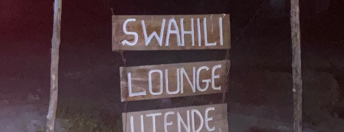 Swahili Lounge Bar is one of Brew : понравившиеся места.