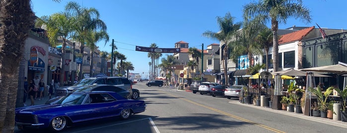 Downtown Huntington Beach is one of California.