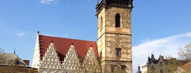 New Town Hall is one of prague.