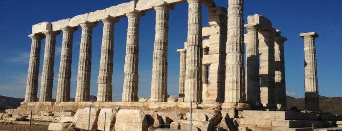 Poseidon's Temple is one of Athens Worth Seeing List.