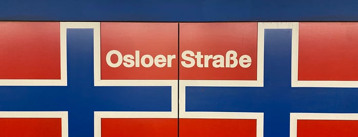 U Osloer Straße is one of Berlin tram line 50.
