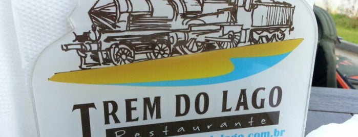 Trem do Lago is one of Lugares para Comer.