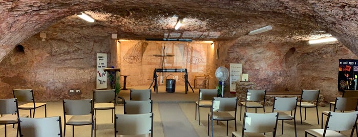 Catacomb Church is one of Coober Pedy, SA.