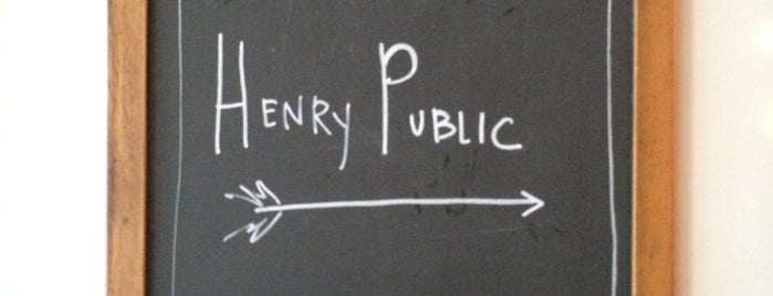 Henry Public is one of Brooklyn Beer.