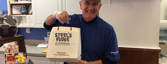Steel's Fudge Shop is one of Atlantic City.