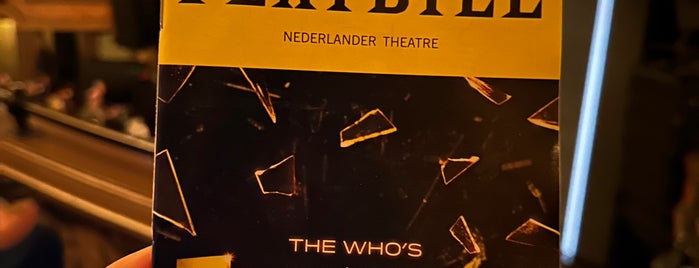 Nederlander Theatre is one of New York, USA 2023.
