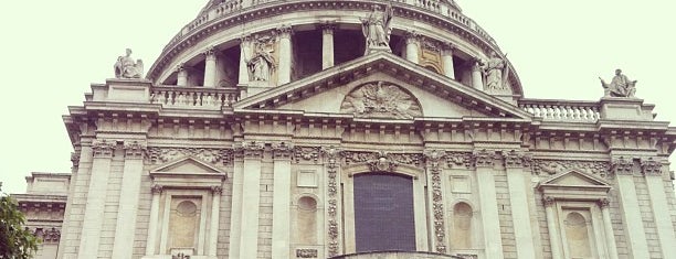 St Paul's Cathedral is one of London Town.