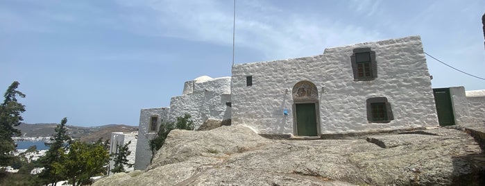 Cave of the Apocalypse is one of Patmos.