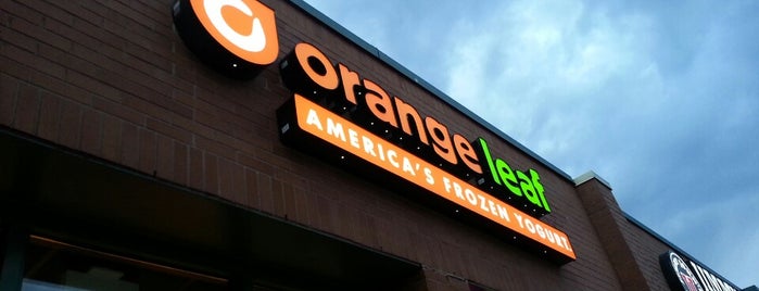 Orange Leaf is one of Lugares favoritos de Megan.