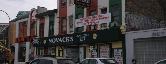 Novack's is one of Downtown London Retail Guide.