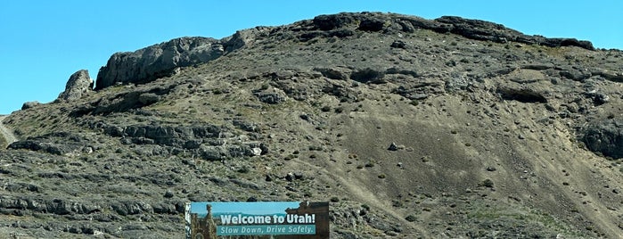 Nevada / Utah State Line is one of California Trip 2012.