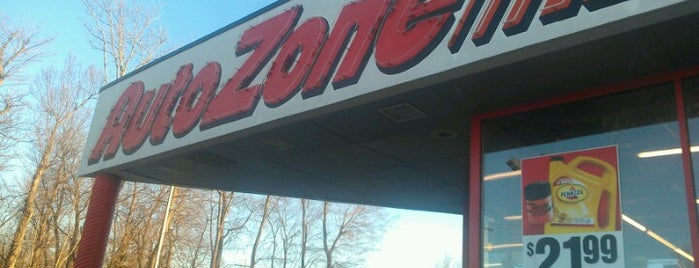 AutoZone is one of Out of Town.