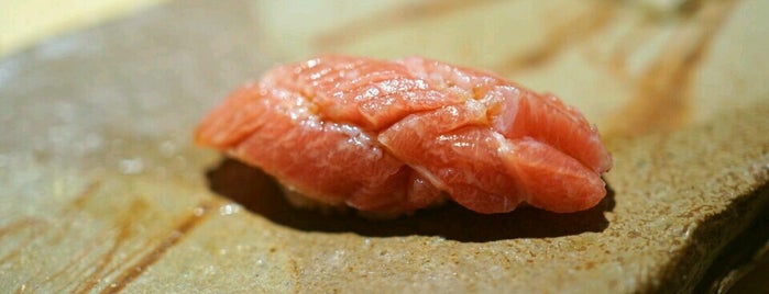 Sushi Saito is one of Where in the World to Eat.
