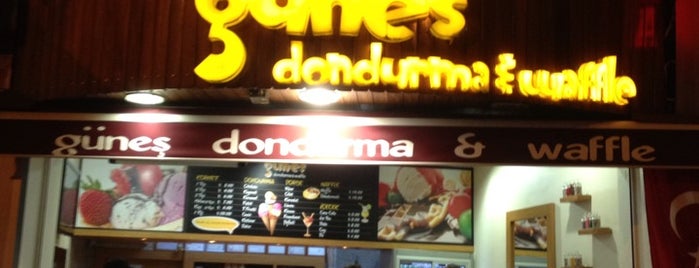 Güneş Dondurma & Waffle is one of Sahil Avrupa.