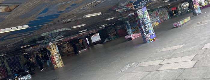 Southbank Skate Park is one of Southbank Centre.