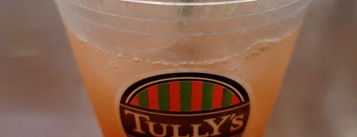 Tully's Coffee is one of 充電設備あり?(未確認).