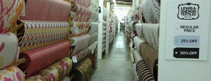 Lewis and Sheron Textiles is one of Katie'nin Beğendiği Mekanlar.