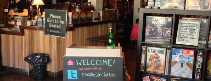 Snakes & Lattes is one of Toronto Espresso.
