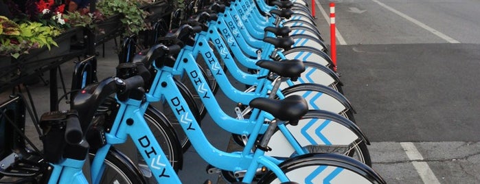 Divvy Station is one of Chicago.