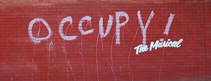 Banksy :: #4 Occupy! The Musical is one of Banksy NY.