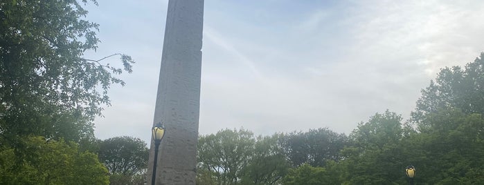 The Obelisk (Cleopatra's Needle) is one of New York.