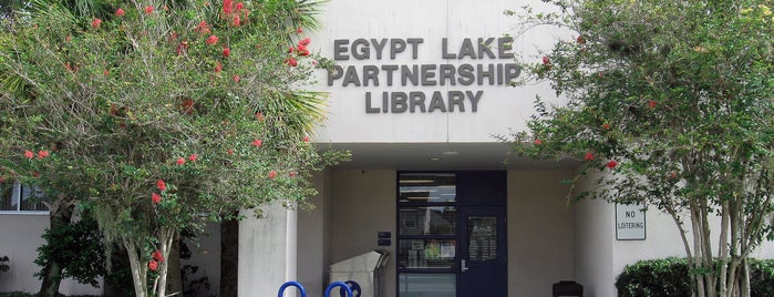 Egypt Lake Partnership Library is one of Libraries.
