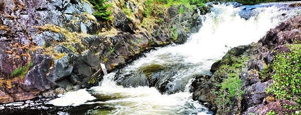 Водопад Кивач is one of Andrey : понравившиеся места.
