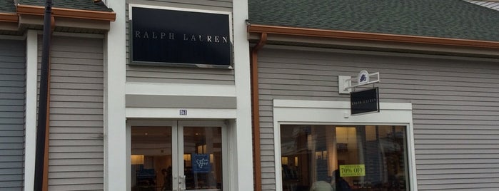 Ralph Lauren Luxury Factory Store is one of Woodbury Outlet.