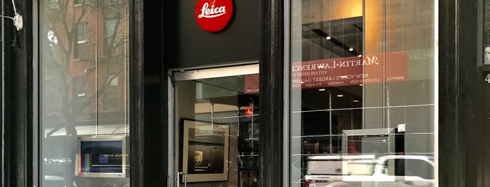 Leica Store SoHo is one of NYC.