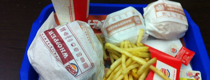 Burger King is one of Orte, die Recep gefallen.