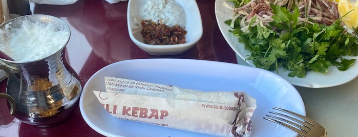 Şanlı Kebap is one of สถานที่ที่บันทึกไว้ของ Emre.