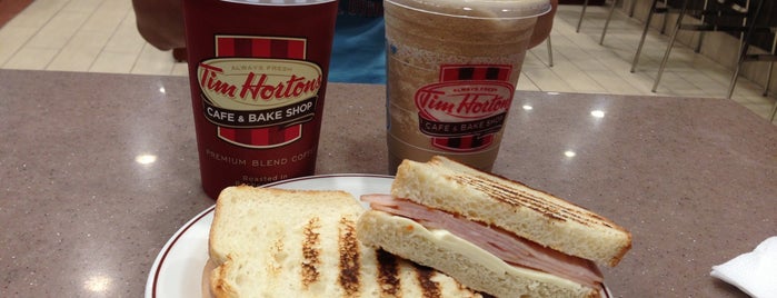 Tim Hortons is one of favorite.