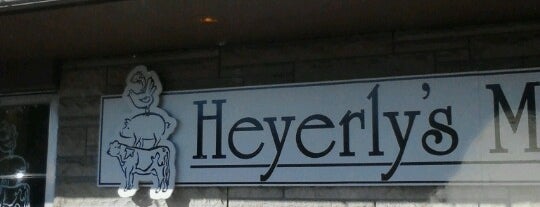 Heyerly's Meat Market is one of Wells County.