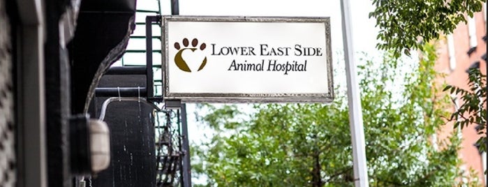 Lower East Side Animal Hospital is one of Tempat yang Disukai Laura.