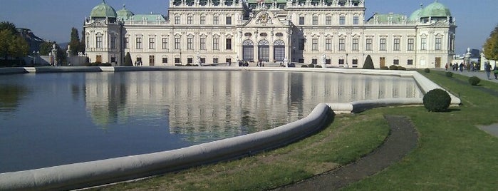 Oberes Belvedere is one of Vienna- Austria.