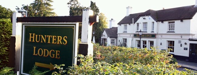 The Hunters Lodge is one of Bisley.