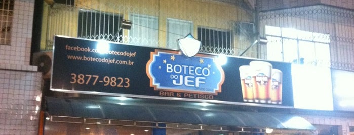 Boteco do JEF is one of สถานที่ที่ Priscyla ถูกใจ.