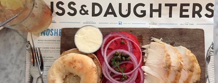 Russ & Daughters Café is one of Funemployed Lunch Destinations.