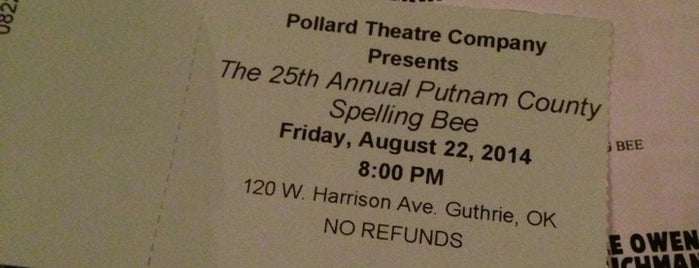 Pollard Theatre is one of Laurie: сохраненные места.