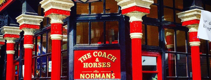 The Coach & Horses is one of London's 50 Best Pubs 2020.