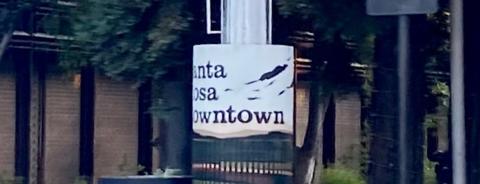 Downtown Santa Rosa is one of San Francisco Bay Area municipalities.