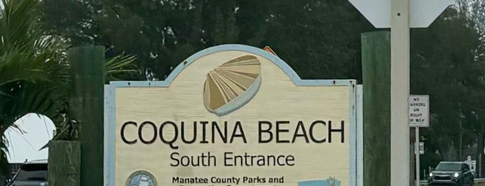 Coquina Beach is one of Places I Love.