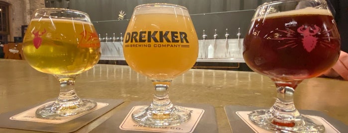 Drekker Brewing Company is one of Glacier to Chicago.