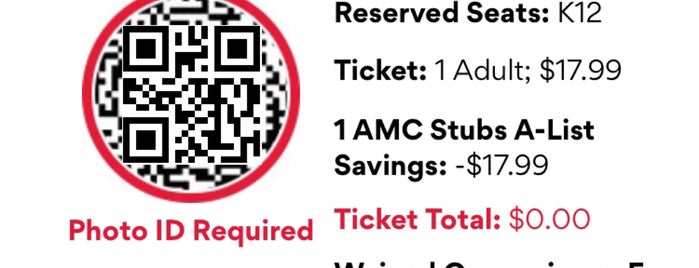 AMC Woodlands Square 20 is one of Tampa Area Faves.